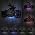 The LED Vinyl Record Clock, a statement clock that lends personality to a carefully styled interior.